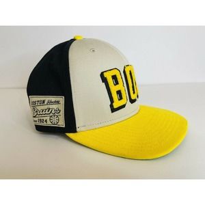 RARE Logo Athletic Boston Bruins Fanatics Snapback Hat Cap NHL VINTAGE